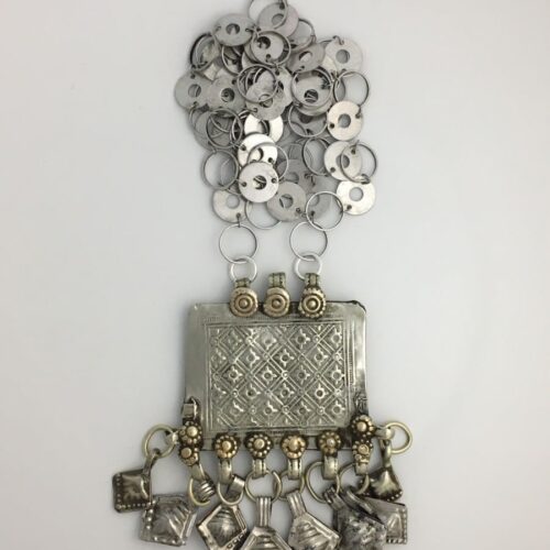 Bedouin Tassel Pendant (Square)