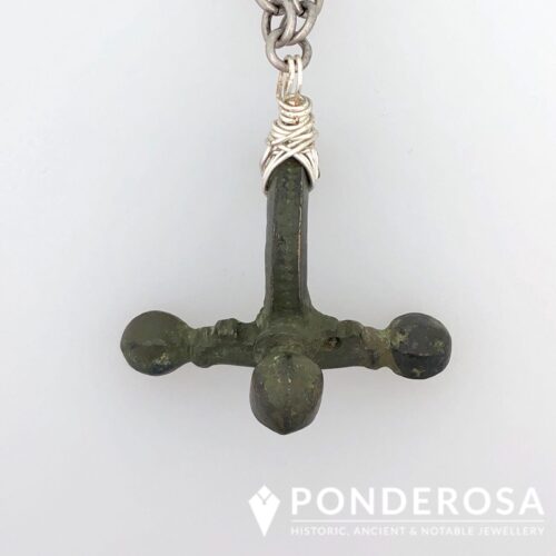 Fibulas Bronze Artifact - Large Pin