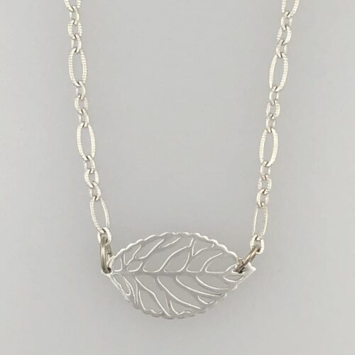 Sterling Silver - Side Leaf