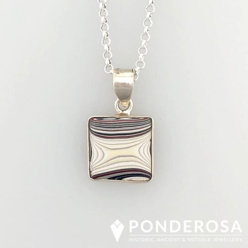 Fordite Pendant - Mach 1
