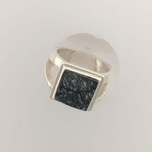 Dark Blue - Raw Roman Glass Ring
