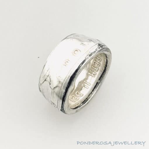 Coin Ring - Canada Silver Dollar (1963)