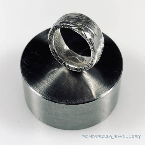 Silver Coin Ring - Greek 30 Drachmai (1964)