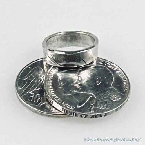 Coin Ring - Canada Silver Quarter (1952)