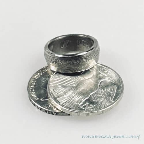 Mexico UN Peso Coin Ring - (1971)