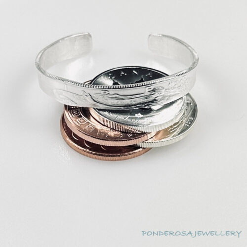 Silver Coin - Cuff Bracelet (2013)