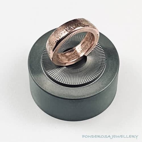 Copper Coin Ring - (1/2 Ounce)