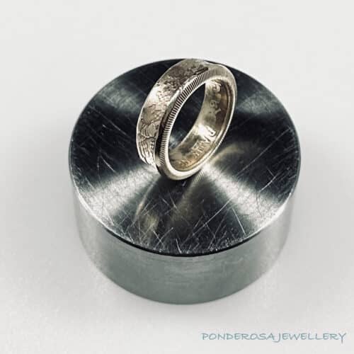 Copper Coin Ring - $1.00 (Malaysian Ringgit - 1990)