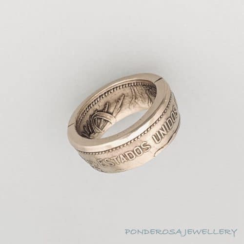 Coin Ring - 20 Centavos (Mexico - 1953)