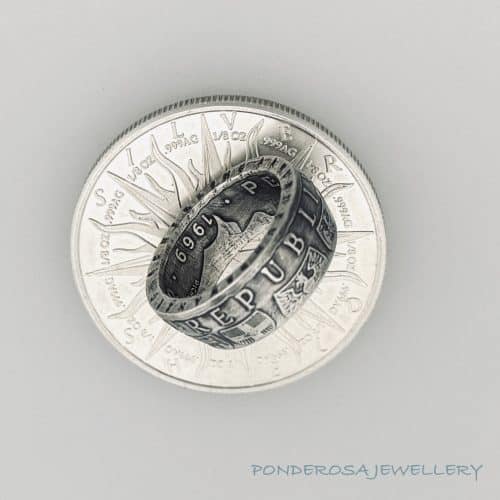 Silver Coin Ring - Austria (25 Shillings)