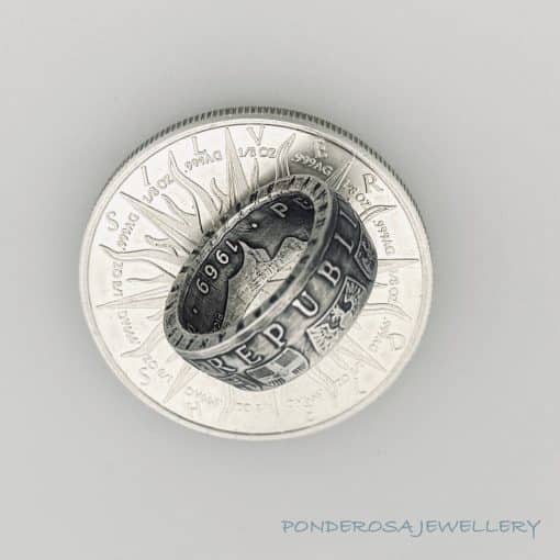 Silver Coin Ring - Austria (25 Shillings)