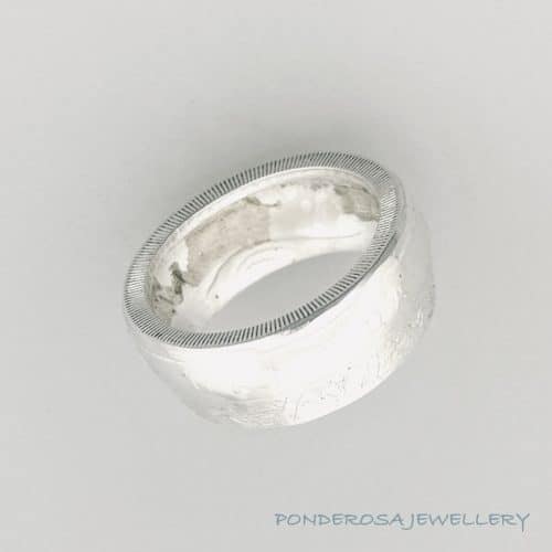 Silver Coin Ring - Canada (10 Dollars - 2014)
