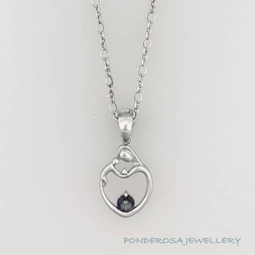 Mystic Topaz Stone Pendant