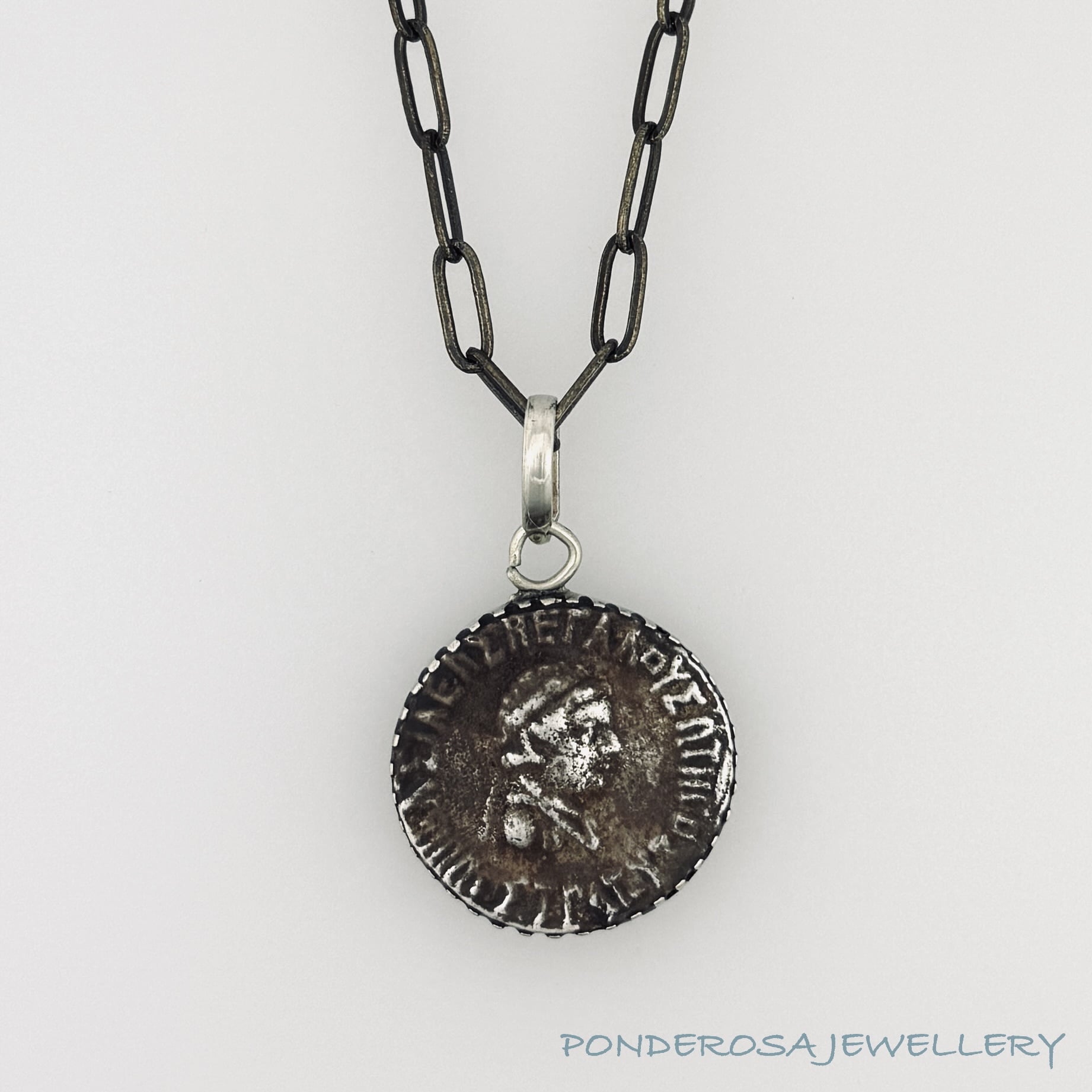 Bronze Coin Pendant