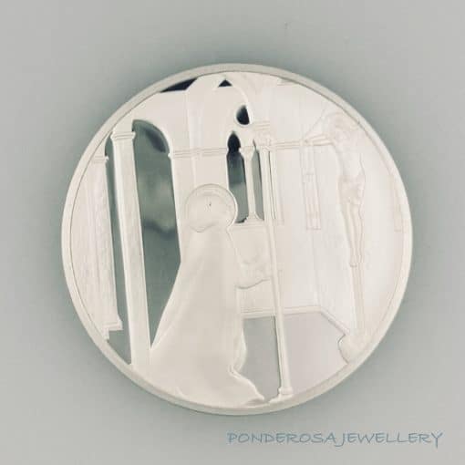 Sterling Silver - Cuff Bracelet  (Art Treasures of the Vatican) - Image 2