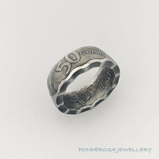 Coin Ring - Fiji (50 Cents - 1976)
