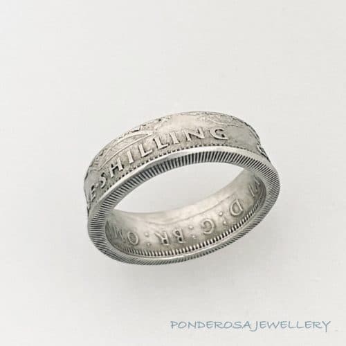 Coin Ring - Scotland (1 Shilling - 1947)