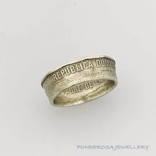 Coin Ring - Dominican Republic (1 Peso - 1991)
