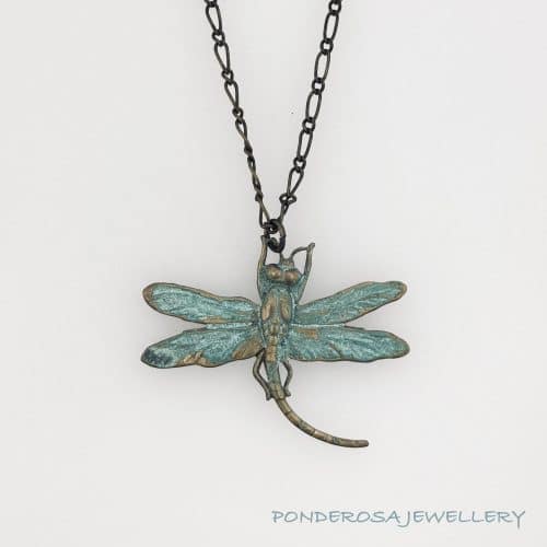 Flying Dragonfly Necklace