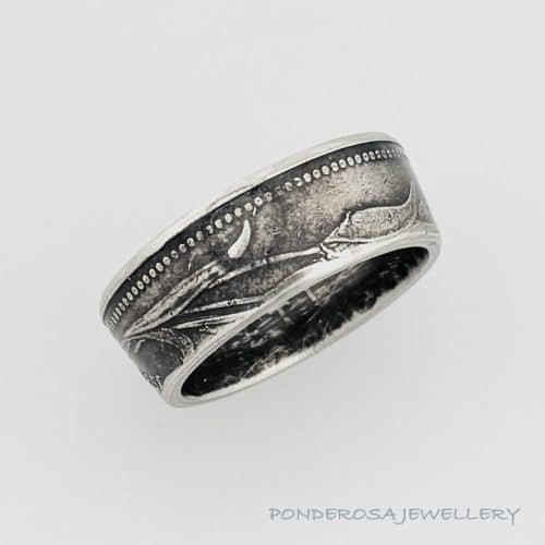 Coin Ring - Turkey (5000 Lira - 1993)
