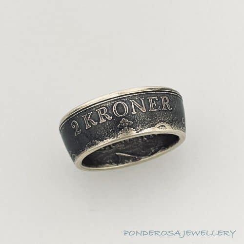 Coin Ring - Denmark (2 Kroner - 1952)