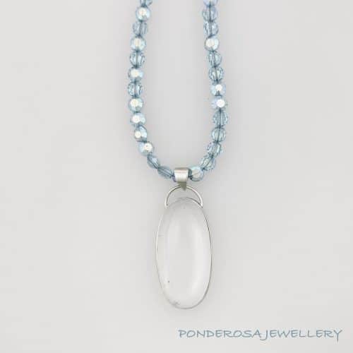 Quartz Crystal & Vintage Beads